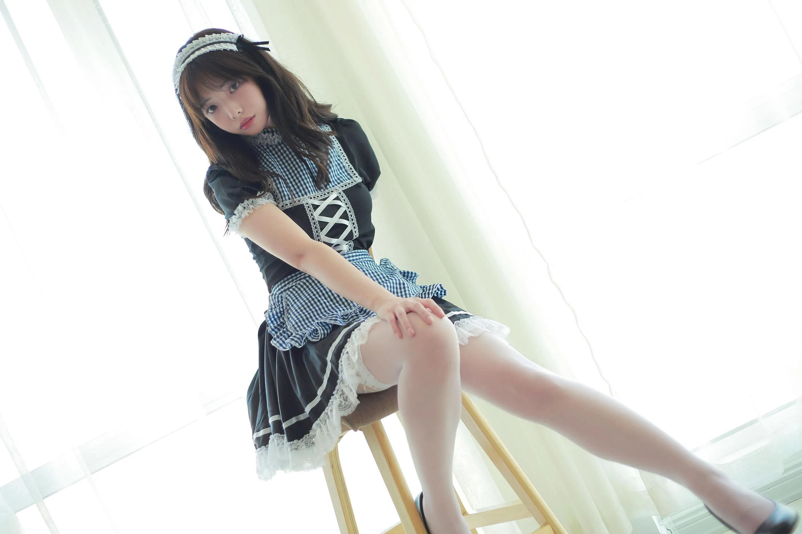 NO.2 雯妹不讲道理-女仆写真 [17P]插图7